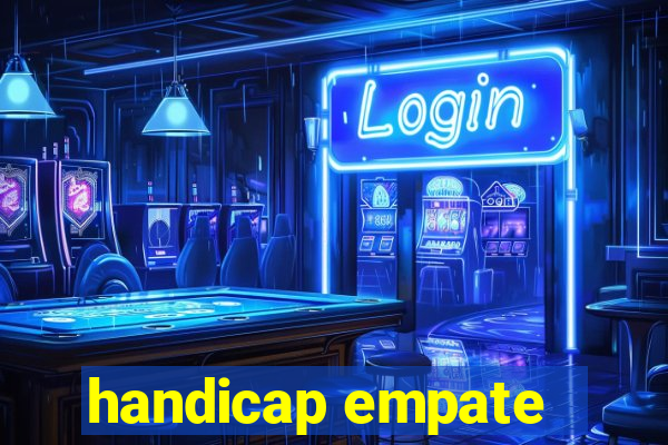 handicap empate - 2